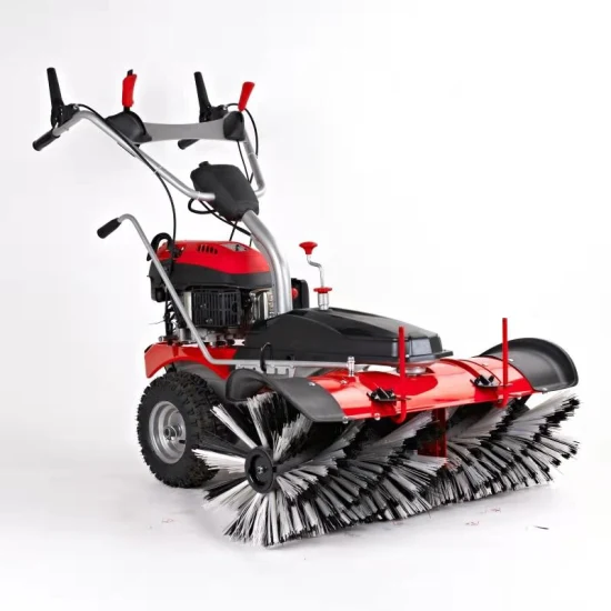 OEM Gasoline Brush Cleaner High Power B&S 161cc Petrol Snow Sweeper with CE Certificate
